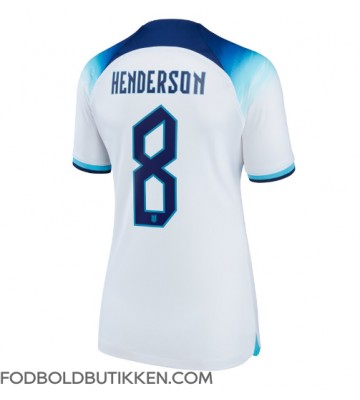 England Jordan Henderson #8 Hjemmebanetrøje Dame VM 2022 Kortærmet